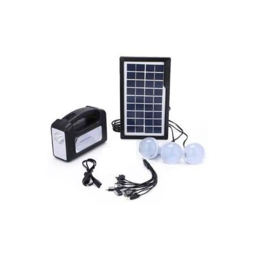 Solar Power Led Lamp Lighting System With Usb Power Bank & Lamp