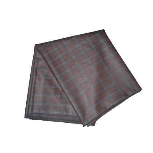 Coffee Brown Checkers/senator Material - 4 Yards