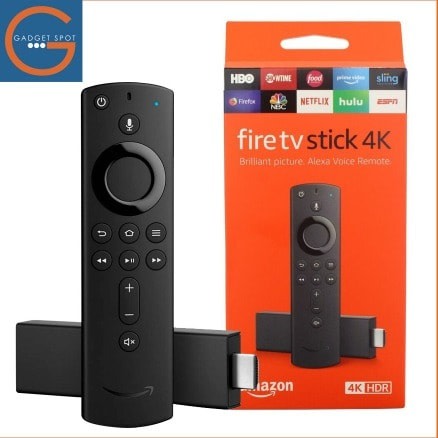 Fire Tv Stick 4k Streaming Media Player - With Alexa Voice Remote