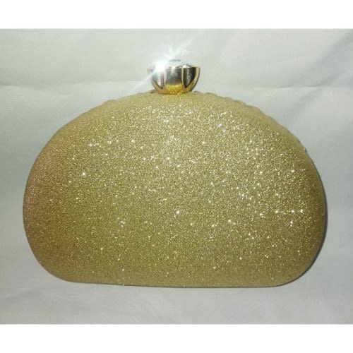 Ladies' Portable Clutch Purse - Gold