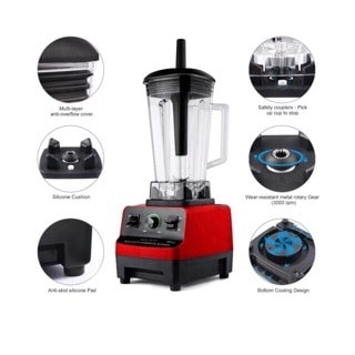 Full Copper Heavy duty Commercial Blender - 2 Litres 4500watts