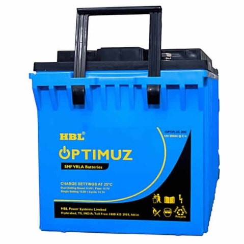 HBL Optimuz 12volt 200ah Inverter Battery