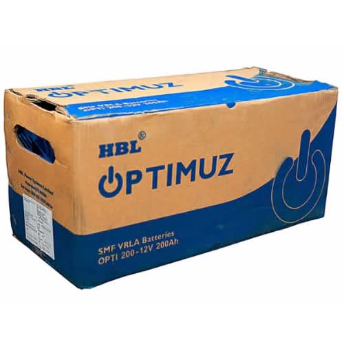 HBL Optimuz 12volt 200ah Inverter Battery