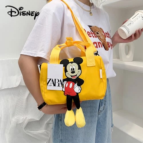 Mickey Mouse Messenger Bag- Yellow