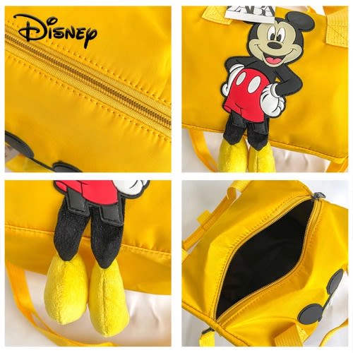 Mickey Mouse Messenger Bag- Yellow