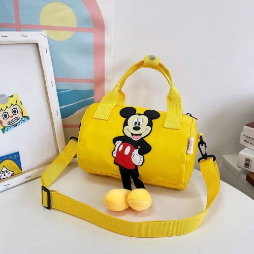 Mickey Mouse Messenger Bag- Yellow