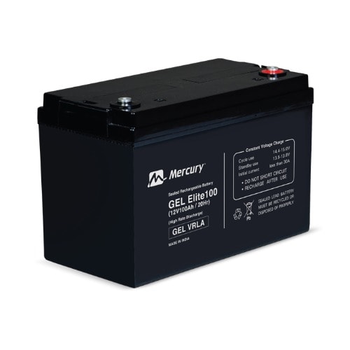 Elite 100ah 12v Gel Deep Cycle Battery