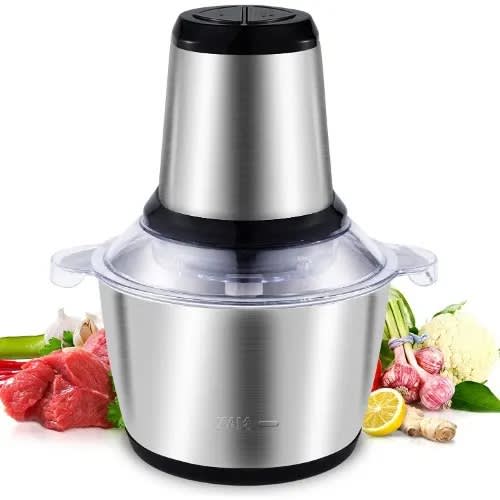 Mr Steel Food Processor & Yam Pounder - 3l - 350w