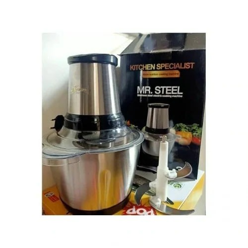 Mr Steel Food Processor & Yam Pounder - 3l - 350w