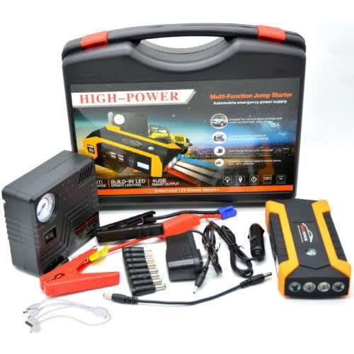 Car Jump Starter With Powerful Tyre Inflator -