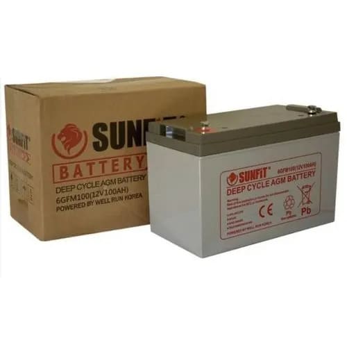 Inverter/solar Battery - 100Ah - 12v