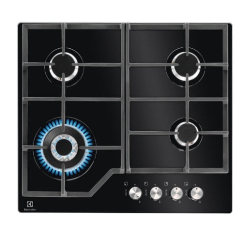 Electrolux Built In 60cm Gas On Glass Hob Kgg6436k