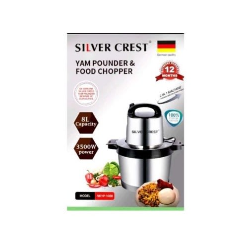 German Yam Pounder & food Processor - 8L - 3500W