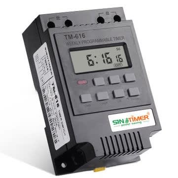 Sinotimer 30A Load 7 Days Programmable Digital Timer Switch Relay Control - 220v