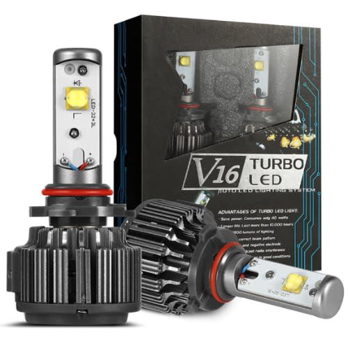 V16 Turbo Led Headlight