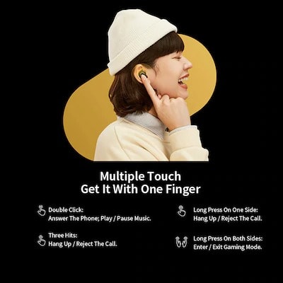 Buds Q Wireless Earphones Bluetooth Tws 400ma Battery Charger Box Bluetooth 5.0