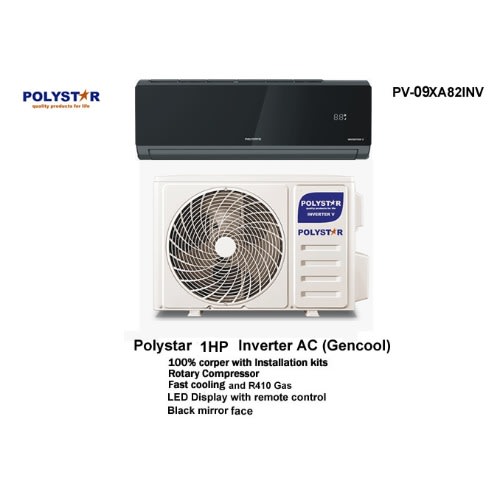 1hp R410a Cooling Split Inverter Air Conditioner With Remote Control