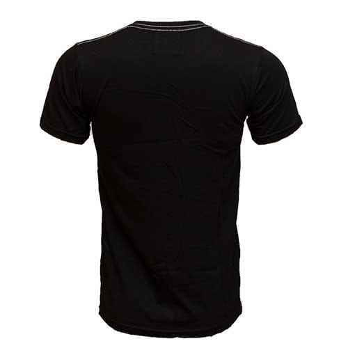 Men's Forest Wilderness Print T-shirt - Black