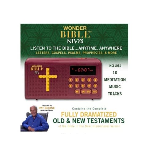 Wonder Bible Niv- The Talking Audio Bible Player