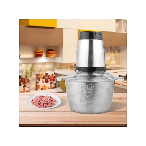 Mr Steel Stainless Food Processor & Meat Mincer 3L