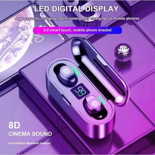 Led Display Air Pro Bluetooth Earphones With Charging Box