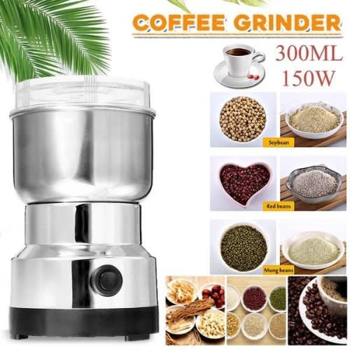 Stainless Steel Dry Food Grinder - Electric