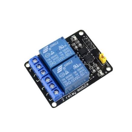 12V 2-Channel Relay Module