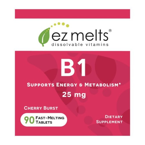 Vitamin B1 25 Mg 90 Tablets (support Energy & Metabolism)