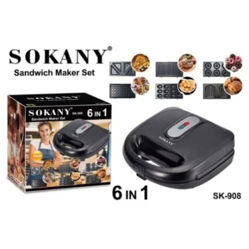 6in1 Sandwich Maker Set