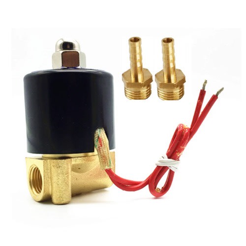 Solenoid Valve Water Air Oil Gas Valve - 2w025-08