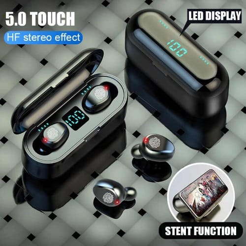 F9 Pro Wireless Stereo Earphone - V5.0