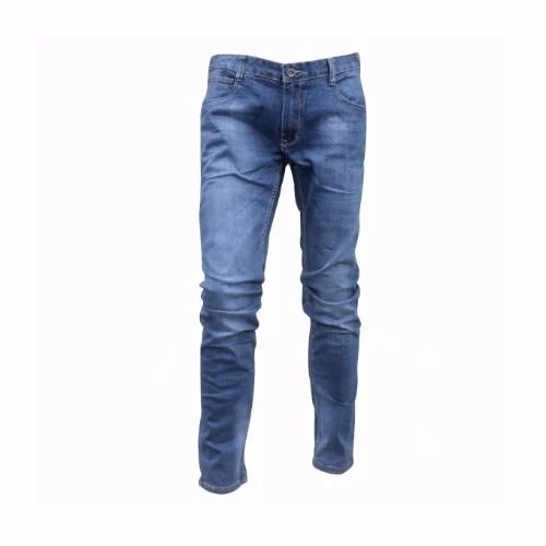 Stock Washed Blue Denim Jeans