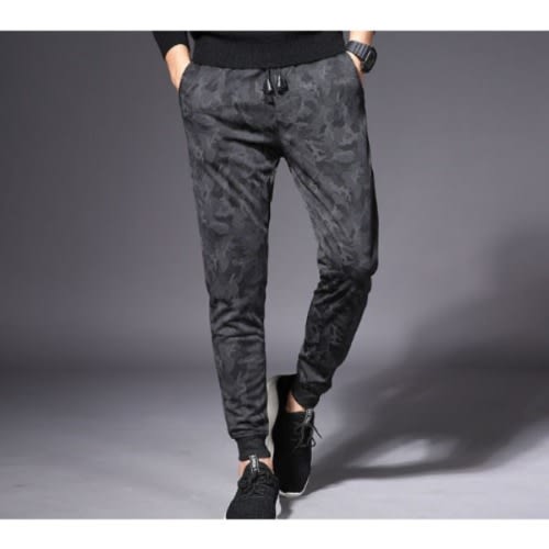Men's Slim Fit Joggers - Black