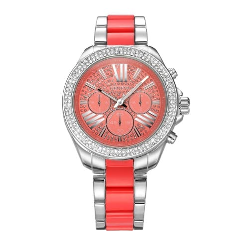 Studded Rhinestone Wristwatch