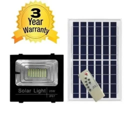 30w - Solar Powered Motion Sensor Outdoor Security Flood Lite