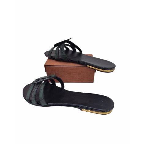 Women Green Slide