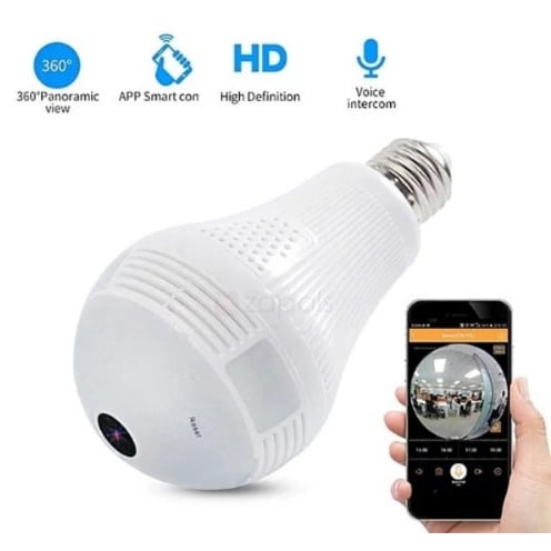1080p Hidden Wifi Camera E27 Screw Light Bulb With Mini Security Ip Camera