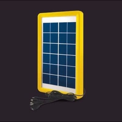 Saroda Solar Panel Charger For Phones, Rechargeable Lamps, Radio Etc.