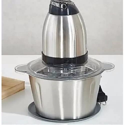 Kitchen Expert Stainless Electric Yam Pounding Machine/food Processor - 4 Blades - 12l.
