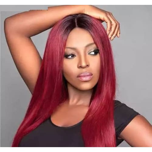 Beautiful Slay Wig - Burgundy - 20