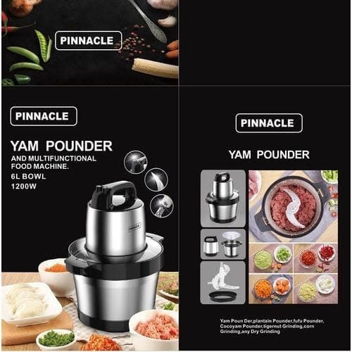 Yam Pounder And Food Machine - 6L