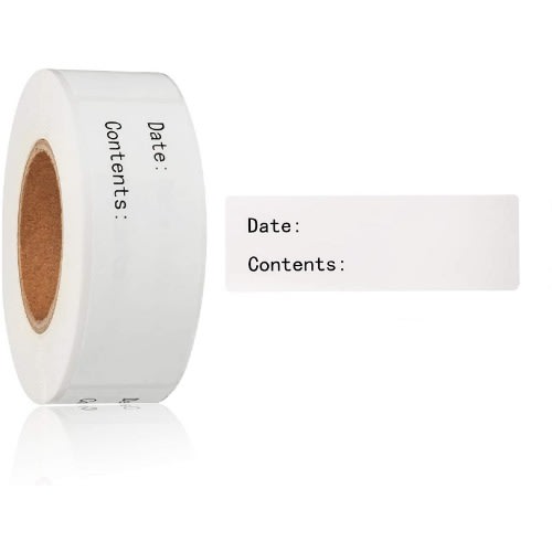 Waterproof Removable Food Storage  Freezer Label Sticker - 150 pieces in a roll