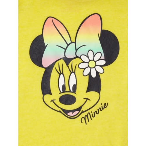 Minnie Mouse Toddler Girls Top & Tutu Skirt Set - Yellow