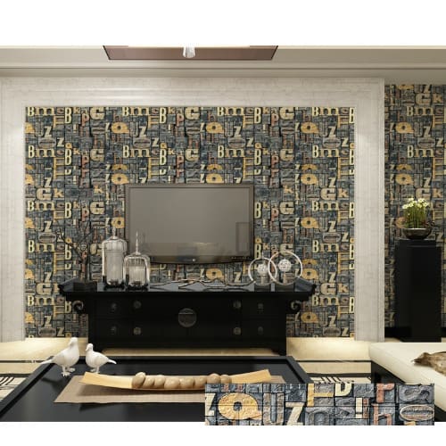 Foam 3d Waterproofed Self Adhesive Wallpaper Sticker - 10Pcs
