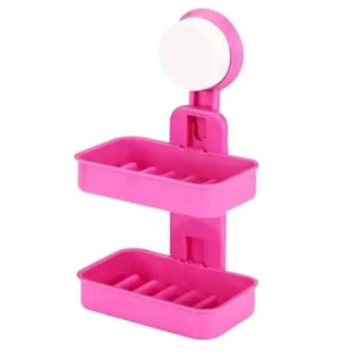 Double Layer Soap Box - Pink