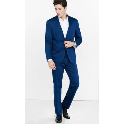 Slim Fit Suit - Navy Blue
