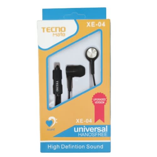 Universal Smart Phones Earpiece - black