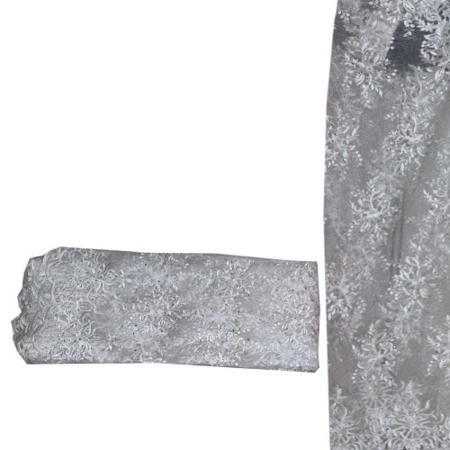 Tulle Lace- White - 5yards