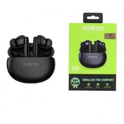Riff True Wireless Earbuds- Black