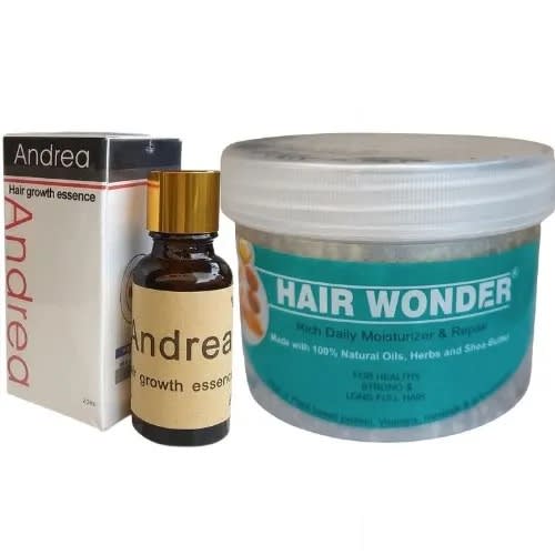 Andrea Hair Growth Oil 20ml + Hair Wonder Cream - 200g